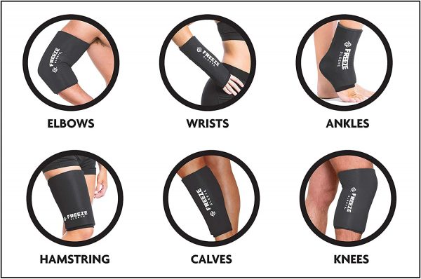1 600x398 - Freeze Sleeve Cold Therapy Compression Sleeves