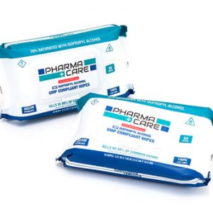 9022 10 2 300x300 - Pharma Care Wipes, Hand & Surface Disinfectant, 50 Wipes