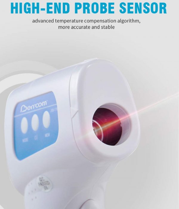 Thermometer 2 600x700 - Thermometer, Non Contact Infrared, FDA  Approved, LCD Screen