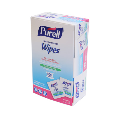 q11jgav4huiym9g45osa - Purell Sanitizing Hand Wipes, Individually Wrapped (Pack of 100)
